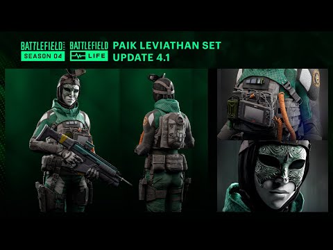 Battlefield 2042 All Leviathan Event Cosmetics