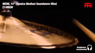 Video thumbnail for Meinl C14MSW 14" Classics Medium Soundwave Hihat Zil by senkopmuzik
