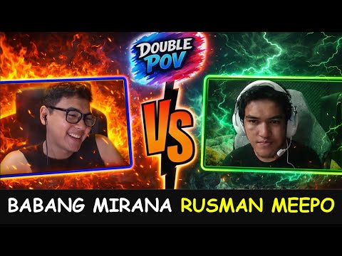 DOUBLE POV INYOURDREAM MID MIRANA VS RUSMAN MEEPO - GELO SKILLNYA GEGE FT DALUL AND CIJE DOTA 2