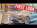 FIRST Electric Car Showroom By Lucid EXCLUSIVE