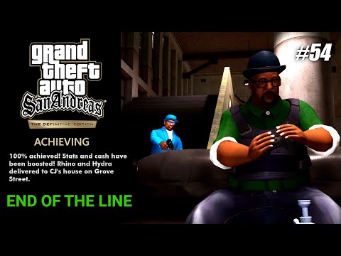 GTA San Andreas Definitive Edition - 100% Completion, Final Mission (End of The Line) [1440p]