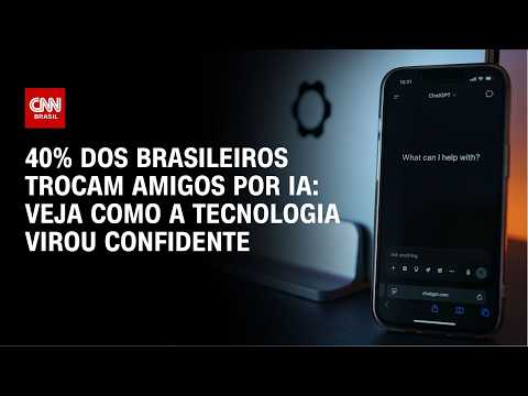 40% dos brasileiros trocam amigos por IA: veja como a tecnologia virou confidente