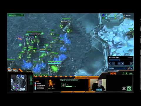 sc2coach - Zerg Tutorial #4 - Reaper Hellion Banshee Defense