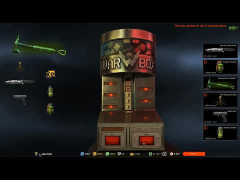 Warface Random box  "NUCLEAR TACTICAL AXE"