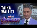 Taika Waititi Brings the Party to the LIVE Avengers: Endgame Premiere