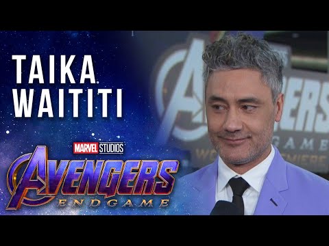 Taika Waititi Brings the Party to the LIVE Avengers: Endgame Premiere