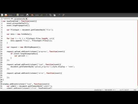 JavaScript Tutorials AJAX File Upload with Progress Indicator Part 3 5