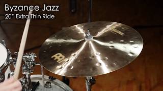 Video thumbnail for Meinl Cymbals B20JETR Byzance 20" Jazz Extra Thin Ride Cymbal by MEINL Cymbals - Official Product Videos
