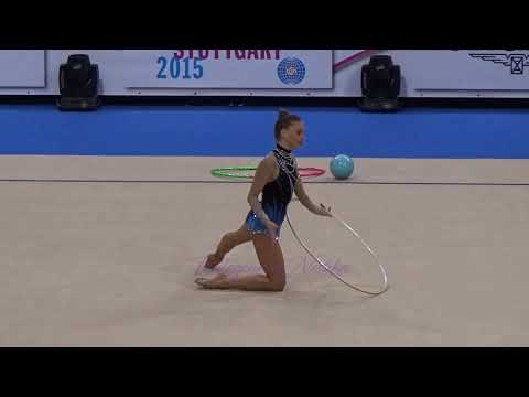 Spela KRATOCHWILL (SLO) hoop - 2015 Stuttgart worlds Qualifs