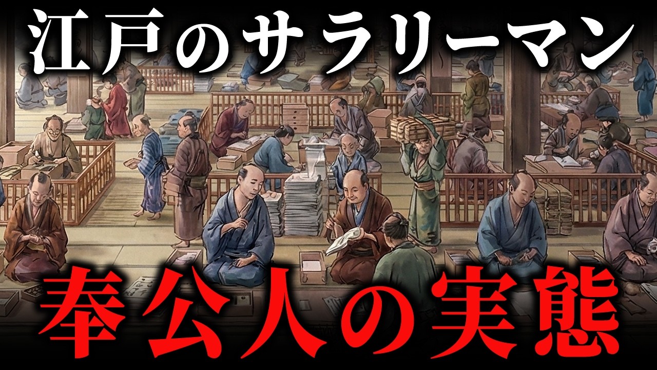 江戸奉公人の過酷すぎる生活！11歳で単身赴任・逃げ場なき出世争い