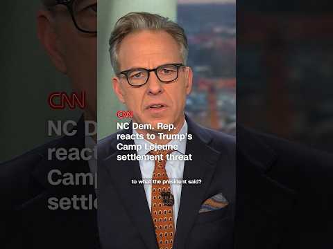 NC Dem. Rep. reacts to Trump's Camp Lejeune settlement threat