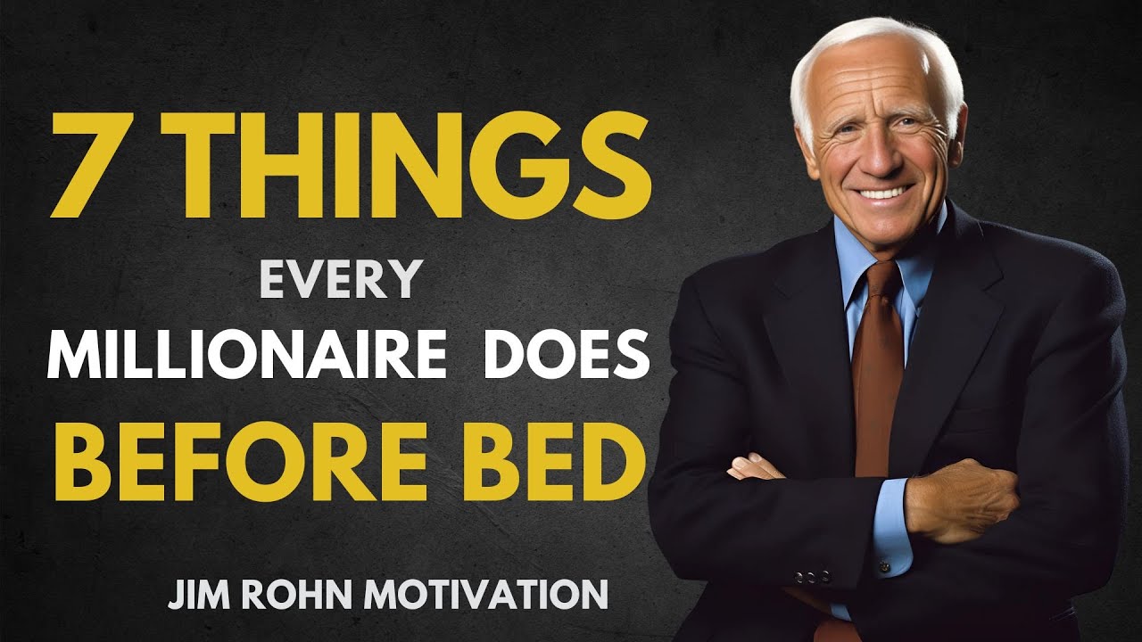 Realistic Nighttime Routines That Successful People Follow | Jim Rohn Motivation
