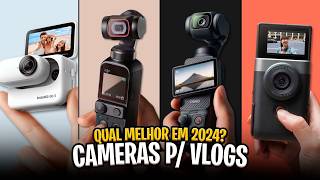 Top 5 Melhores CÂMERAS PARA VLOG em 2024! Incríveis p/ Gravar Vídeos ✅