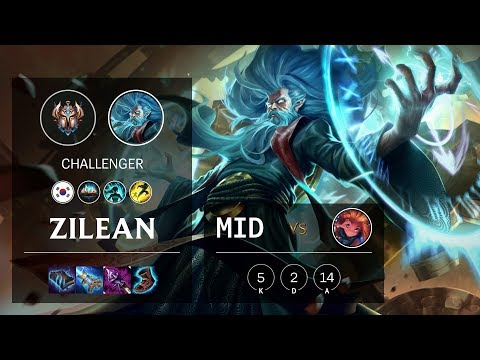Zilean Mid vs Zoe - KR Challenger Patch 10.6