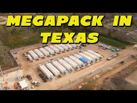 Tesla Building a Megapack in Texas | TTN Clips