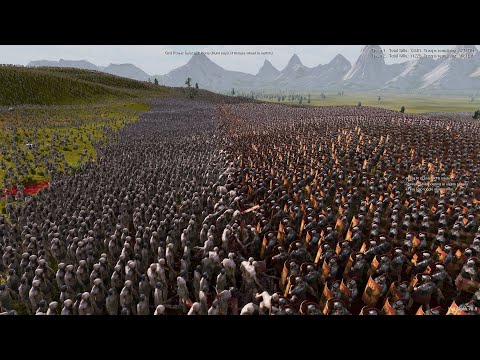 2 Million Zombies vs 1.2 million Romans Ultimate Epic Battle Simulator 2