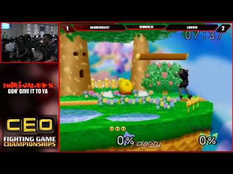Unrivaled X Smash 64 - Hammerheart (Kirby) vs Lowww (Falcon) - Winners Semis