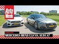 Audi A7 vs. Mercedes-Benz CLS - AutoWeek dubbeltest - English subtitles