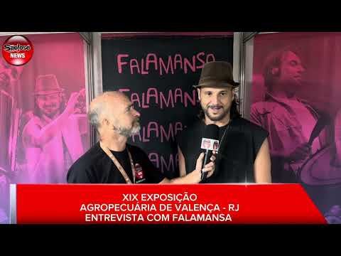 Entrevista com Falamansa em Valença - RJ