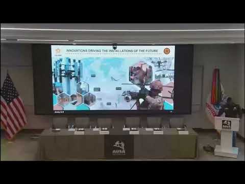 AUSA Hot Topic 2025 - Transforming Army Installations - GEN Brown & LTG David Wilson