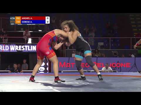 Round 5 WW - 72 kg: A. ANGHEL (ROU) v. A. OZBEGE (TUR)