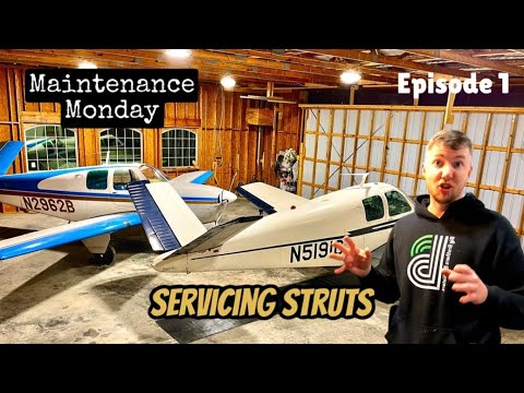 Maintenance Monday Episode 1: Beechcraft Bonanza Oleo Strut Servicing