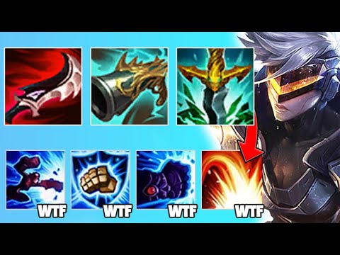 VI... BUT I BUILD FULL LETHALITY AND 1 COMBO = 1 KILL! FULL AD VI TOP GAMEPLAY! - League of Legends