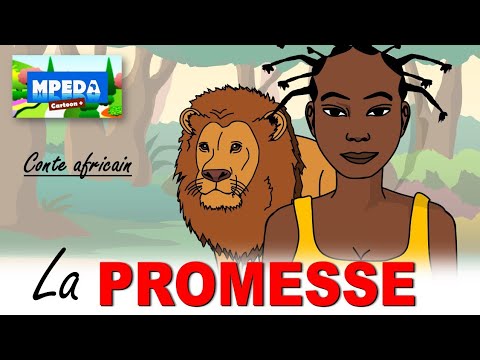 La promesse Conte Africain du Sénégal animé par @MPEDA.Cartoon