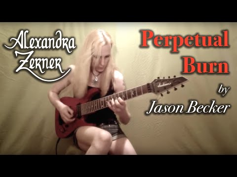 Perpetual Burn (Jason Becker) | Guitar Cover by Alexandra Zerner