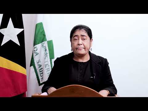 Her Excellency Honorable Minister of Health Dr Odete Maria Freitas Belo join, Timor Leste