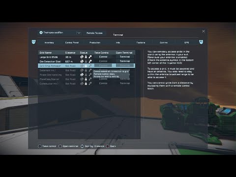 Space Engineers "Remote Control"