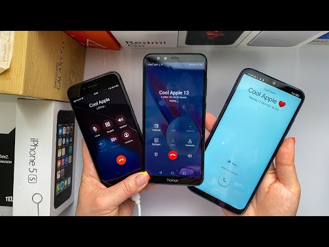 Apple IPhone 7 vs Xiaomi Redmi Note 8 vs Honor 9 Lite/ Incoming & outgoing calls