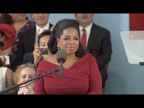 Oprah Winfrey Harvard Commencement speech | Harvard Commencement 2013 Video