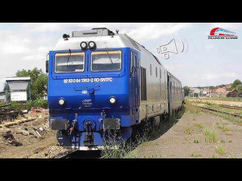 MEGA HORNS SHOW by GM 64-1363-2 cu un Mecanic Super de Gasca in Gara Oradea - 08 Iulie 2025🎺🚅