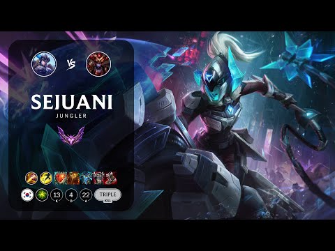 Sejuani Jungle vs Shyvana - KR Master Patch 13.9