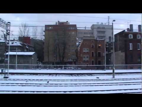 Odcinek Katowice - Sosnowiec przejazd pociągiem Kolei Śląskich