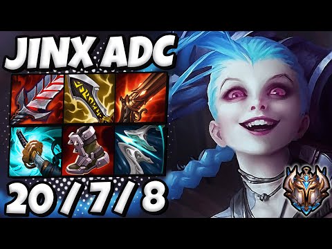 Deft Jinx vs Jhin ADC [ Quadrakill ] Korea Challenger Patch 11.24 ✅