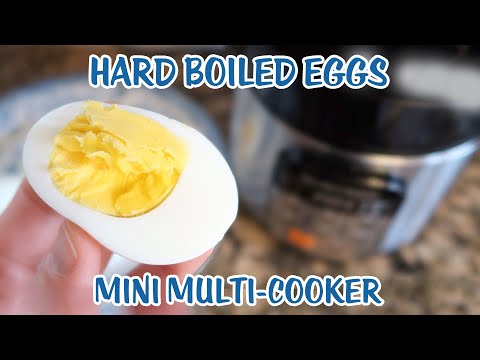 Hard Boiled Eggs - Hamilton Beach Mini Multi Cooker