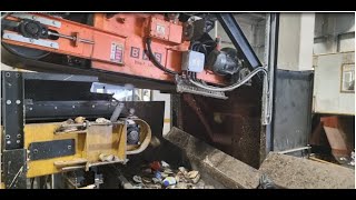 BAS® Electromagnetic Overband Metal Separator - Municipal Waste Recycling Plant