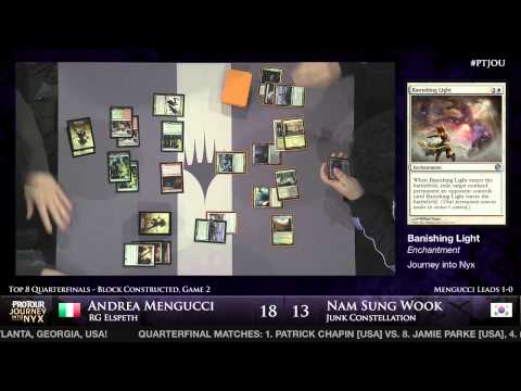 Pro Tour Journey into Nyx - Quarterfinal - Andrea Mengucci vs. Nam Sung Wook