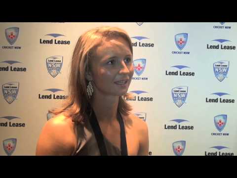 2013-14 Belinda Clark Medalist - Leah Poulton