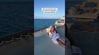 The man is flying blind #travelcouple