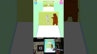 stick man stunts pass the wall #games