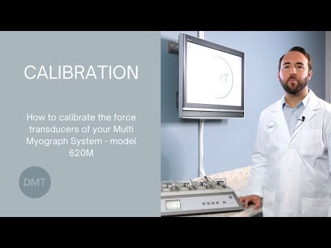 Calibration for DMT 620M
