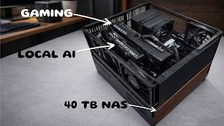 HOMELAB SERVER that runs AI + NAS + Gaming on ONE SERVER What Could Go Wrong? - Everything