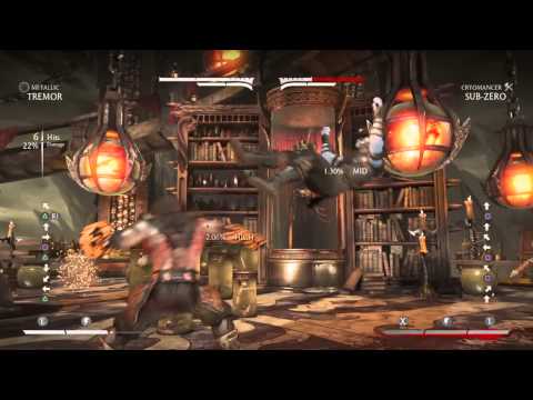 |MKX TRAINING| Tremor's standing 2 is possibly the best in the game?
