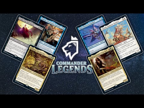 Commander Legends Sealed Gameplay - Colfenor, Esior // Keleth, Glacian // Sengir, Jared - MTG EDH