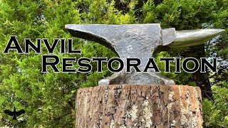 100lb Trenton Anvil - &#39;Light&#39; Restoration and Clean Up