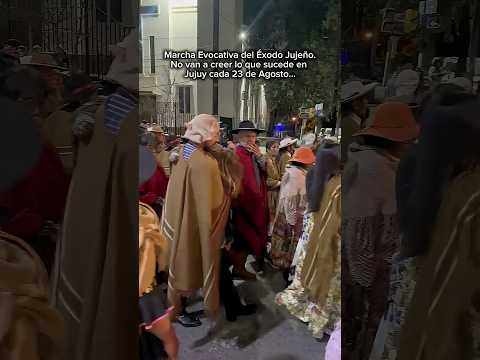 Marcha Evocativa del Éxodo Jujeño: No vas a creer lo que hacen en Jujuy | San Salvador de Jujuy 🇦🇷