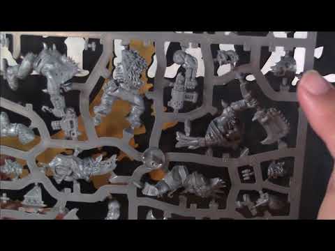 Warhammer 40000. Unboxing the Ork Beast Snagga army set and new Ork codex